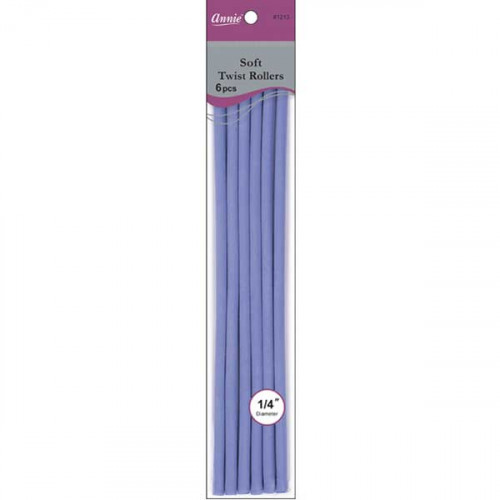 Annie Soft Twist Rollers 1/4" #1213